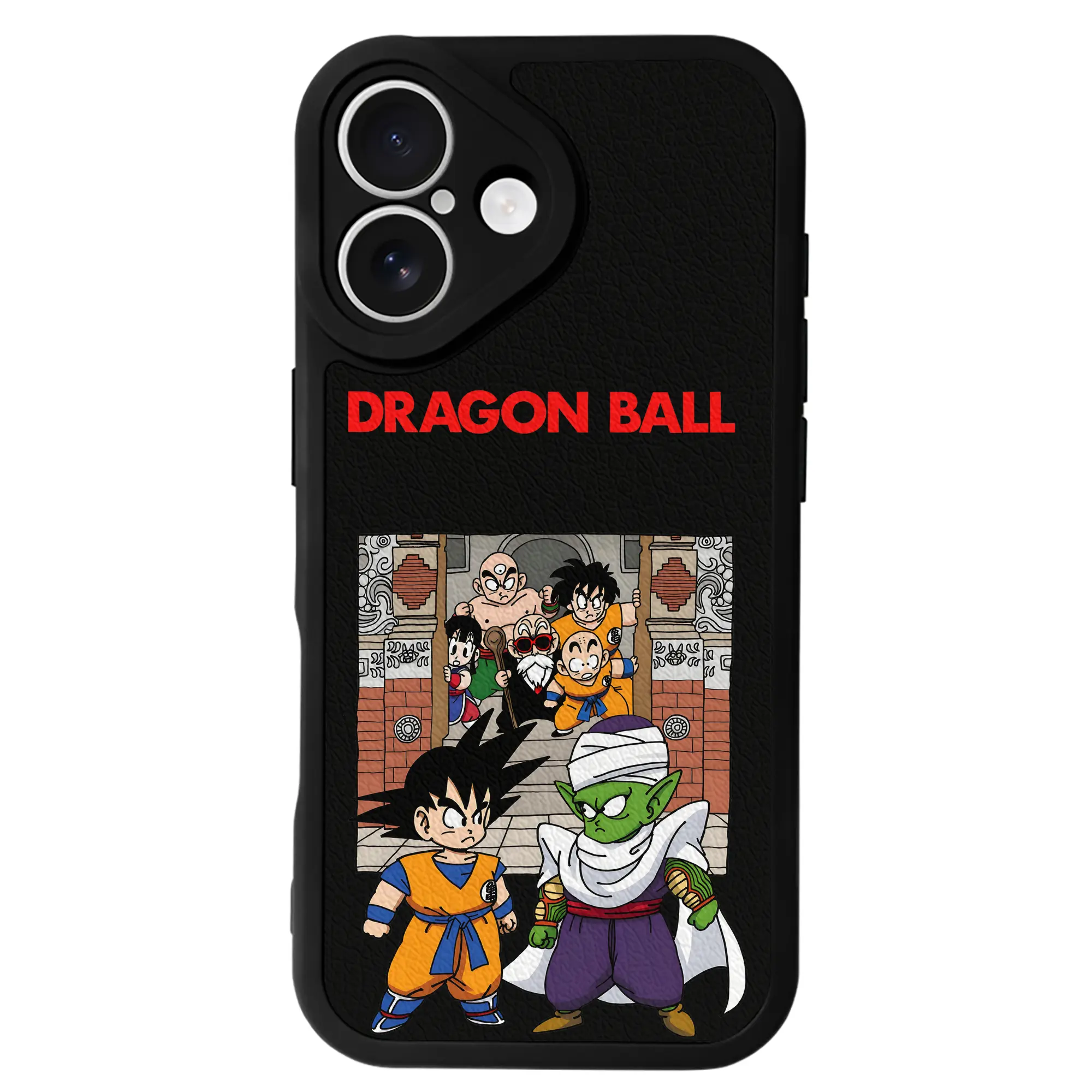 ドラゴンボール グッズ ピッコロ - IPhone 16シリーズ対応 ・ シリコンスマホケース ・ レザー調 ・ 高精度フィット ・ 耐衝撃 ・ ワイヤレス充電対応 ・ 精密カット